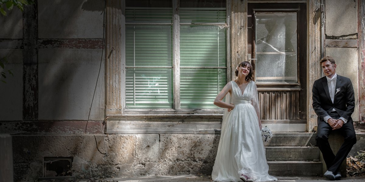 Brautpaar am Lost- Place