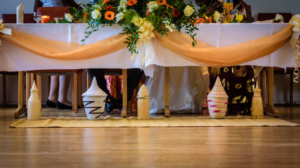 Traditionelle Afrikanische Hochzeit