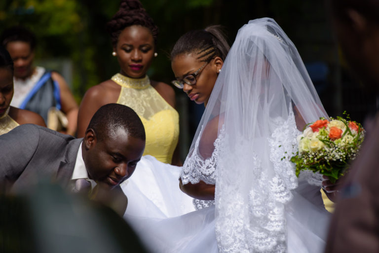 Traditionelle Afrikanische Hochzeit
